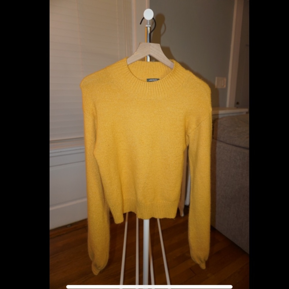 Balloon Sleeve Sweater